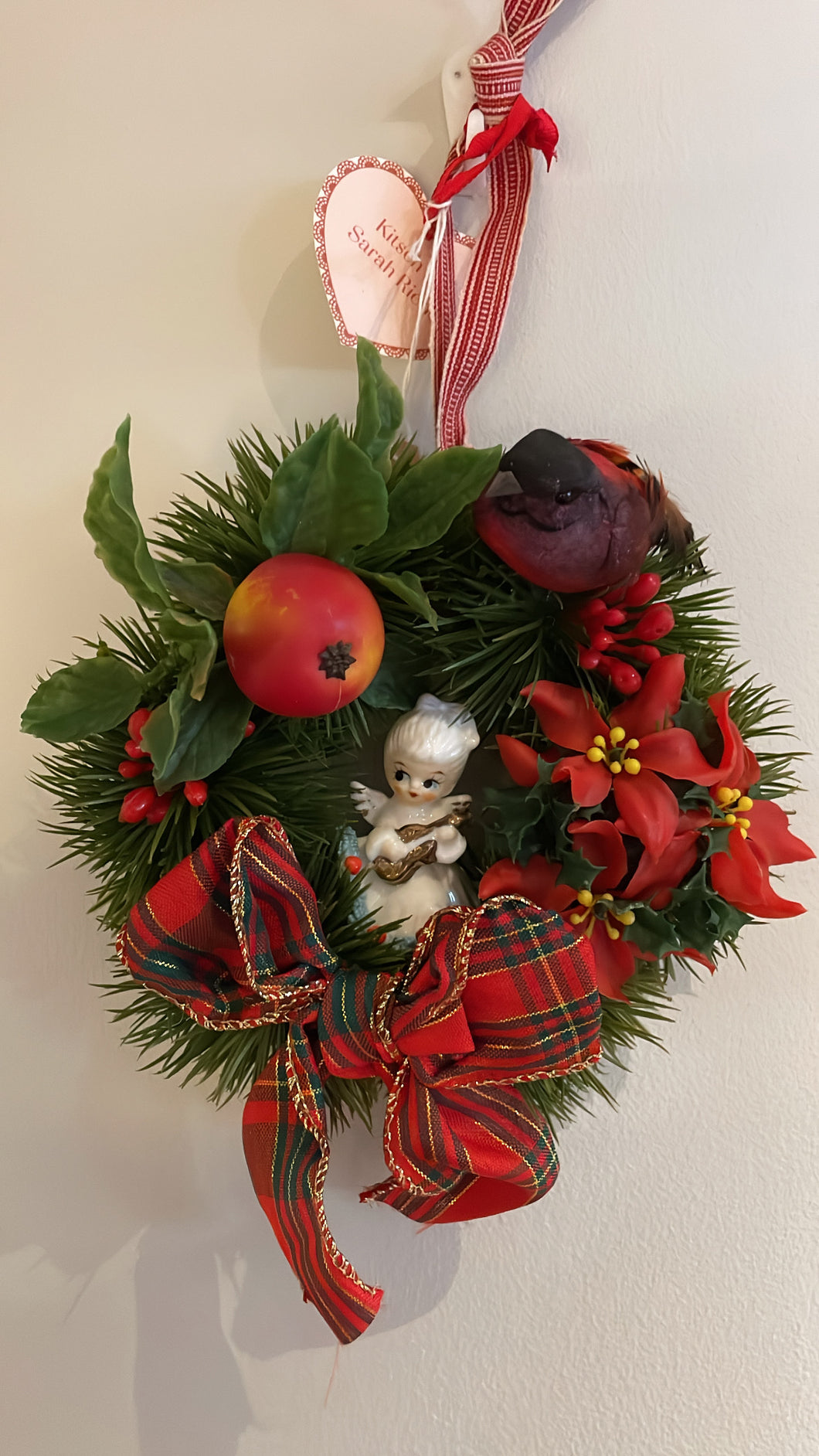 Musical Angel Kitsch Wreath