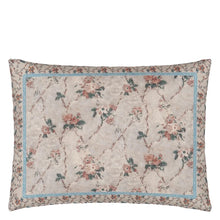 Load image into Gallery viewer, Vintage Floral Linen Cushion - John Derian
