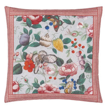 Load image into Gallery viewer, Flower Fan Sky Blue Cushion - John Derian
