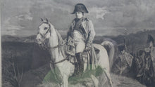 Load image into Gallery viewer, Antique Etching - Emperor Napoleon I of France on horseback, 1814
