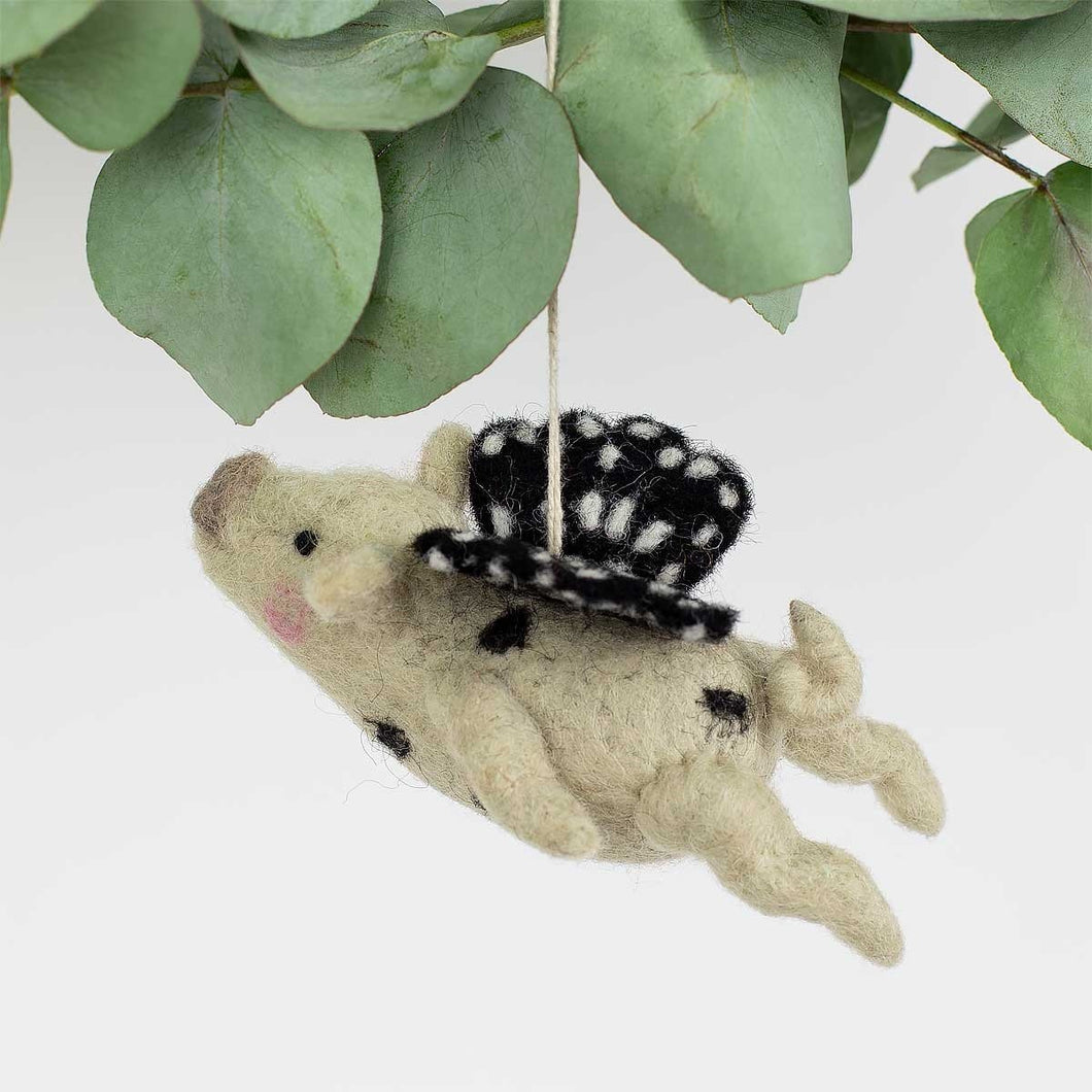 Flying Pig Ornament