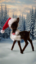 Load image into Gallery viewer, Bambi - Velvet - Santa Hat - Ino Schaller
