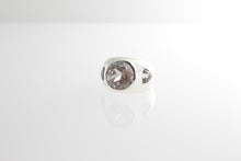 Load image into Gallery viewer, Venice Ring - Rock Crystal + Topaz
