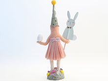 Load image into Gallery viewer, Easter Girl - Blue Bunny Pick - Figure
