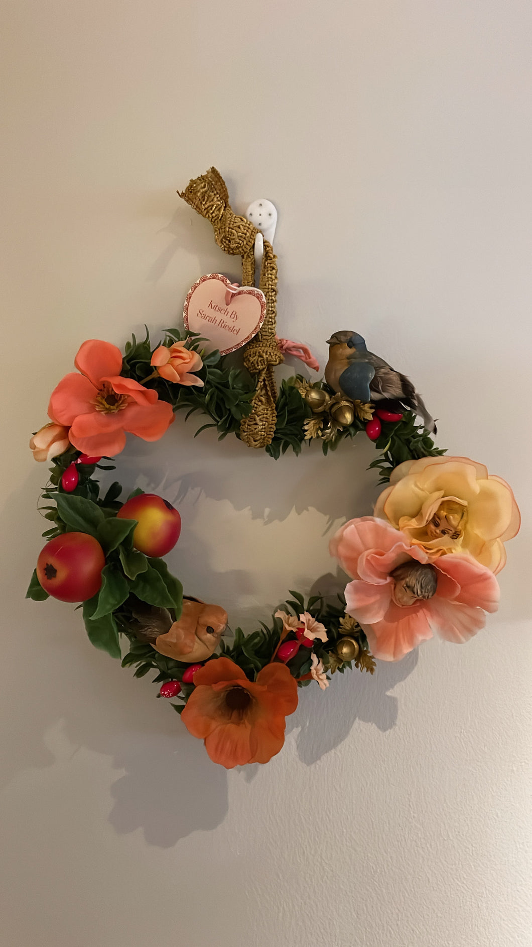 Victorian Heart Kitsch Wreath