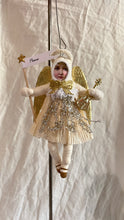 Load image into Gallery viewer, Musical Angel Ornament - Vintage by Crystal
