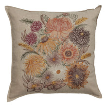 Load image into Gallery viewer, Autumn Blossoms Pillow
