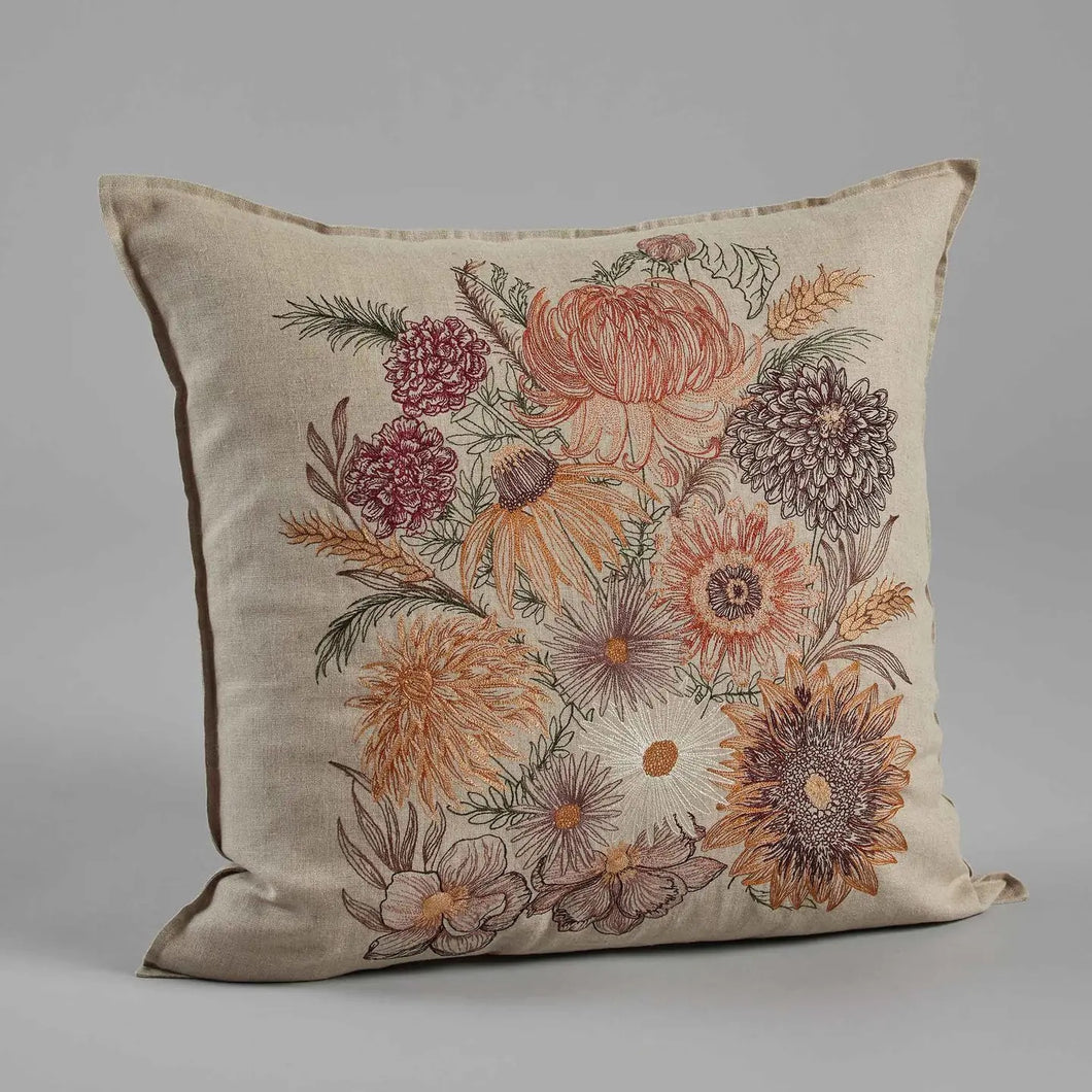 Autumn Blossoms Pillow