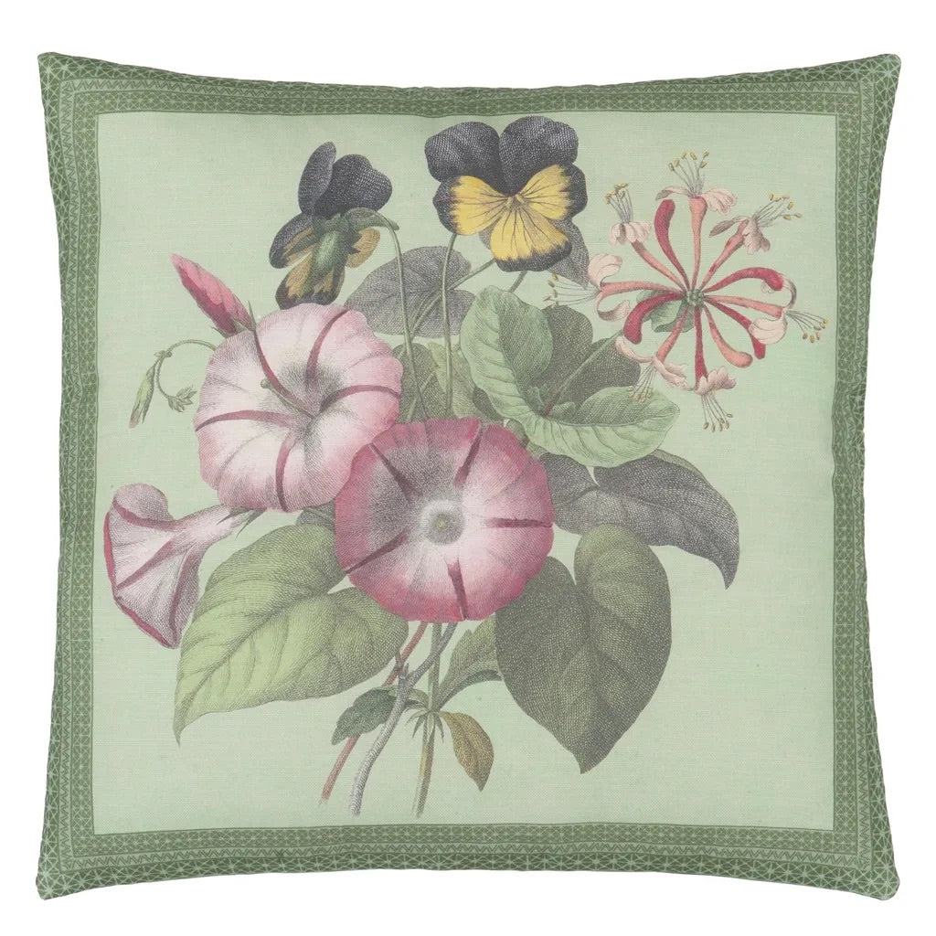 Botany Sage Cushion - John Derian