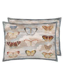 Load image into Gallery viewer, Butterfly Studies - Parchment Cushion - John Derian
