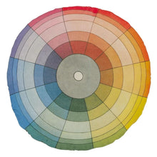 Load image into Gallery viewer, Color Wheel Multicolour Cushion - John Derian
