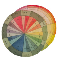 Load image into Gallery viewer, Color Wheel Multicolour Cushion - John Derian
