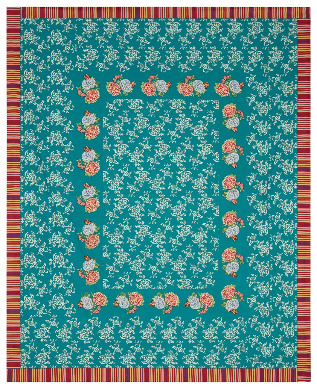 Kandem Queen Sea Green Cotton Cloth 220 x 270 - Lisa Corti