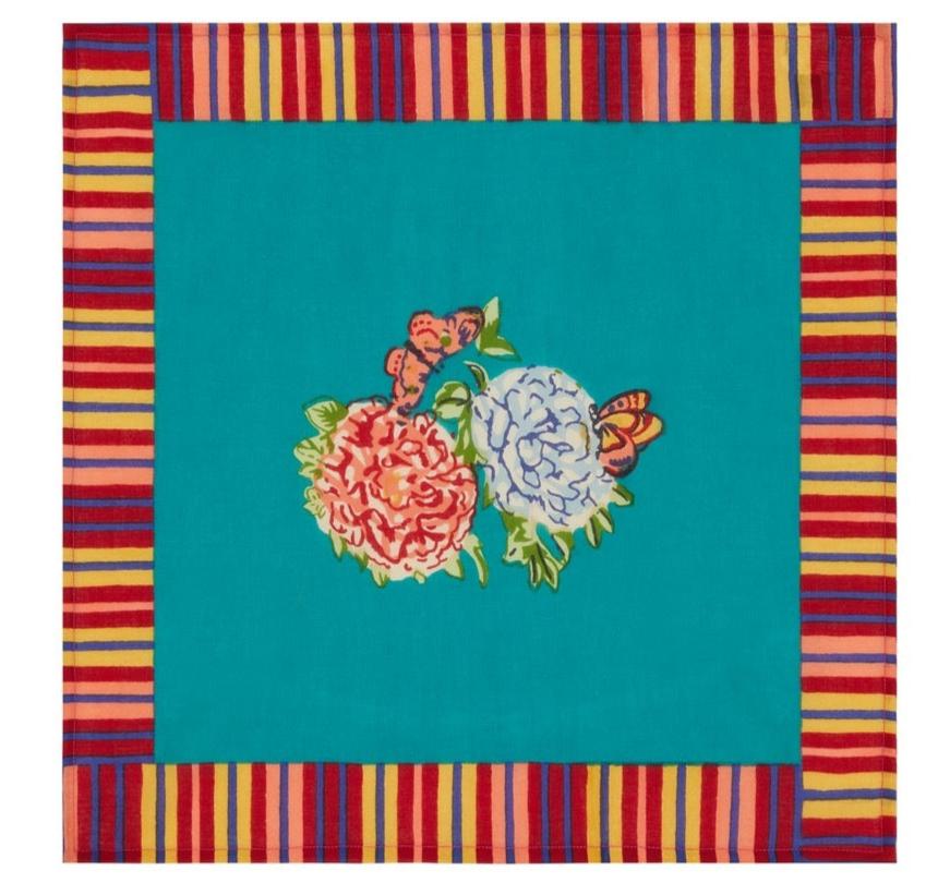 Kandem Queen Sea Green Napkins - Lisa Corti