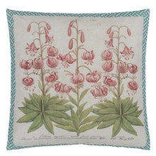 Load image into Gallery viewer, Crown Lily Canvas Cushion - John Derian
