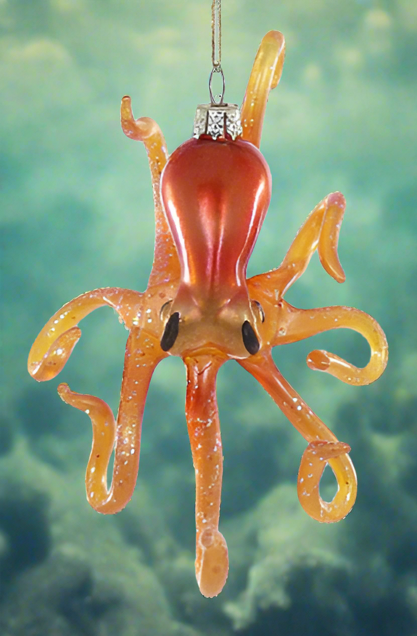 Deep Sea Octopus - Orange