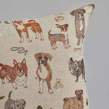 Load image into Gallery viewer, Dogs and Toys Pillow
