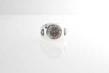 Load image into Gallery viewer, Venice Ring - Rock Crystal + Topaz
