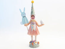 Load image into Gallery viewer, Easter Girl - Blue Bunny Pick - Figure
