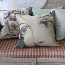 Load image into Gallery viewer, Ellen&#39;s Eyes Parchment Cushion - John Derian
