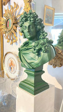 Load image into Gallery viewer, Green King Louis XIV Bust
