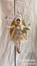 Load image into Gallery viewer, Musical Angel Ornament - Vintage by Crystal
