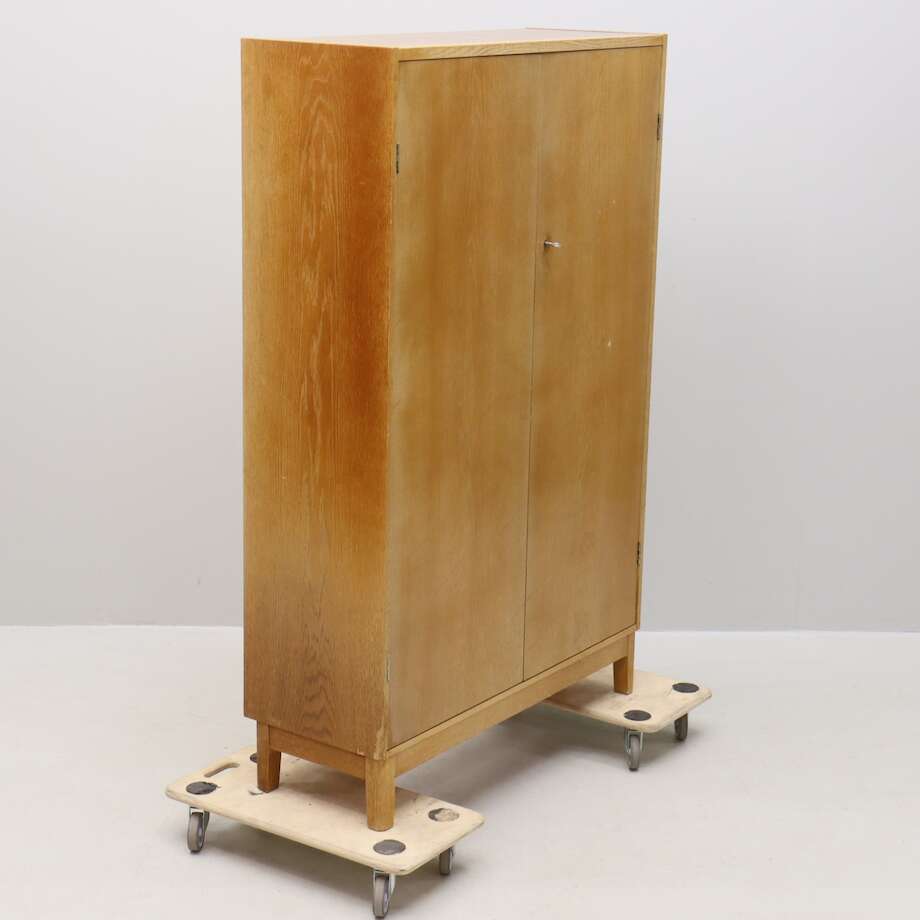 File Cabinet, Mid-20th Century, Oak