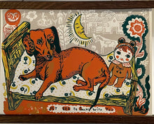 Load image into Gallery viewer, &quot;Spike&quot; Dachshund Print #1 -  Nathalie Lete
