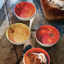 Load image into Gallery viewer, Melamine Apple Dining Bowls: Set of Four - John Derian Company
