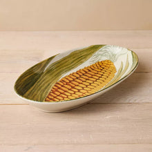 Load image into Gallery viewer, Corn Stoneware Oval Serving Bowl - John Derian Company
