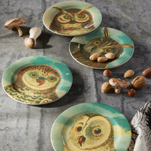 Load image into Gallery viewer, Whoo&#39;s Hungry Appetizer Plates - John Derian Company
