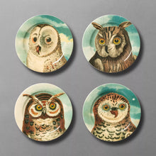 Load image into Gallery viewer, Whoo&#39;s Hungry Appetizer Plates - John Derian Company
