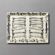 Load image into Gallery viewer, Bone To Pick Rectangle Serving Tray Cream - John Derian Company
