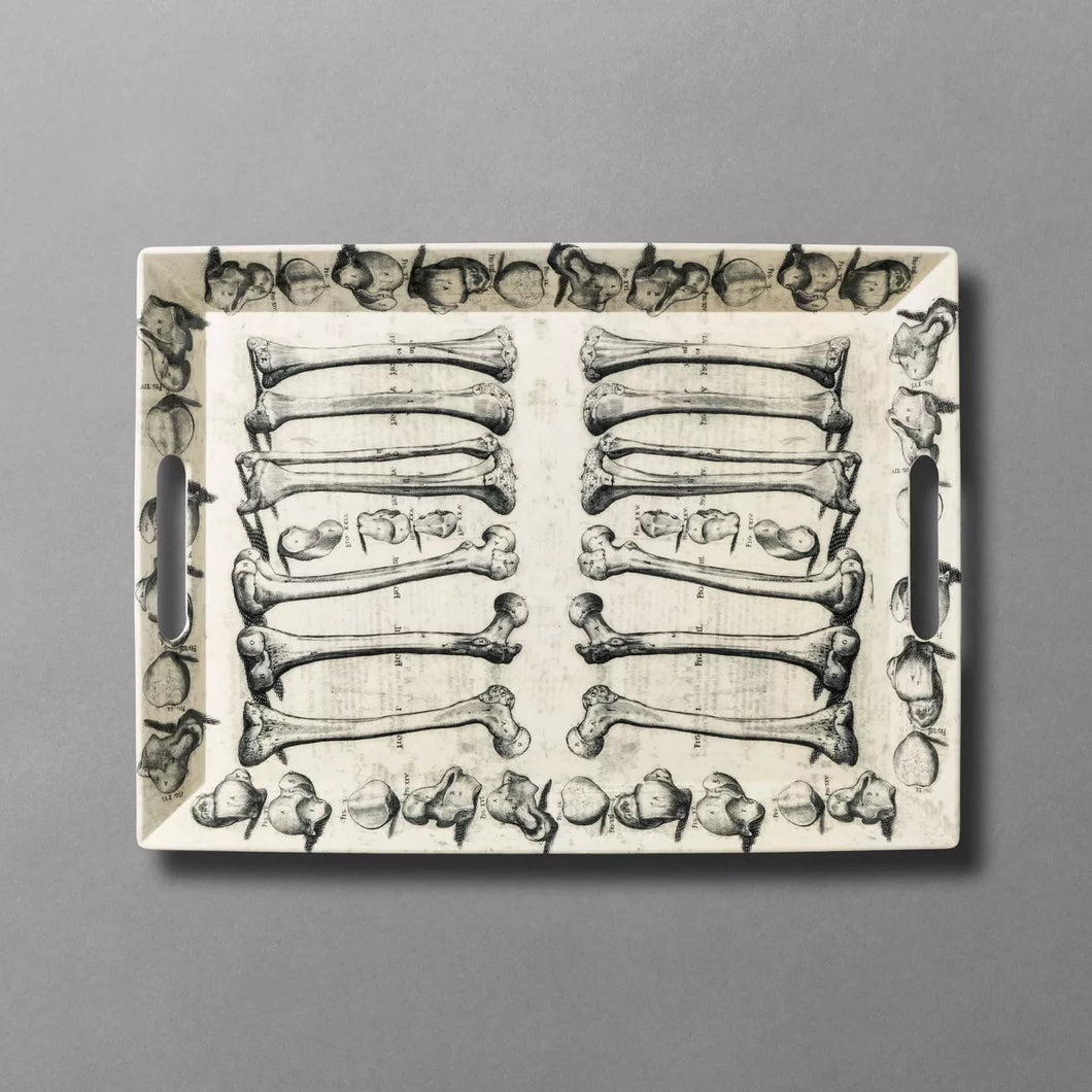 Bone To Pick Rectangle Serving Tray Cream - John Derian Company