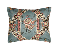 Load image into Gallery viewer, Guirlandes de fleurs Small Cushion - Antoinette Poisson
