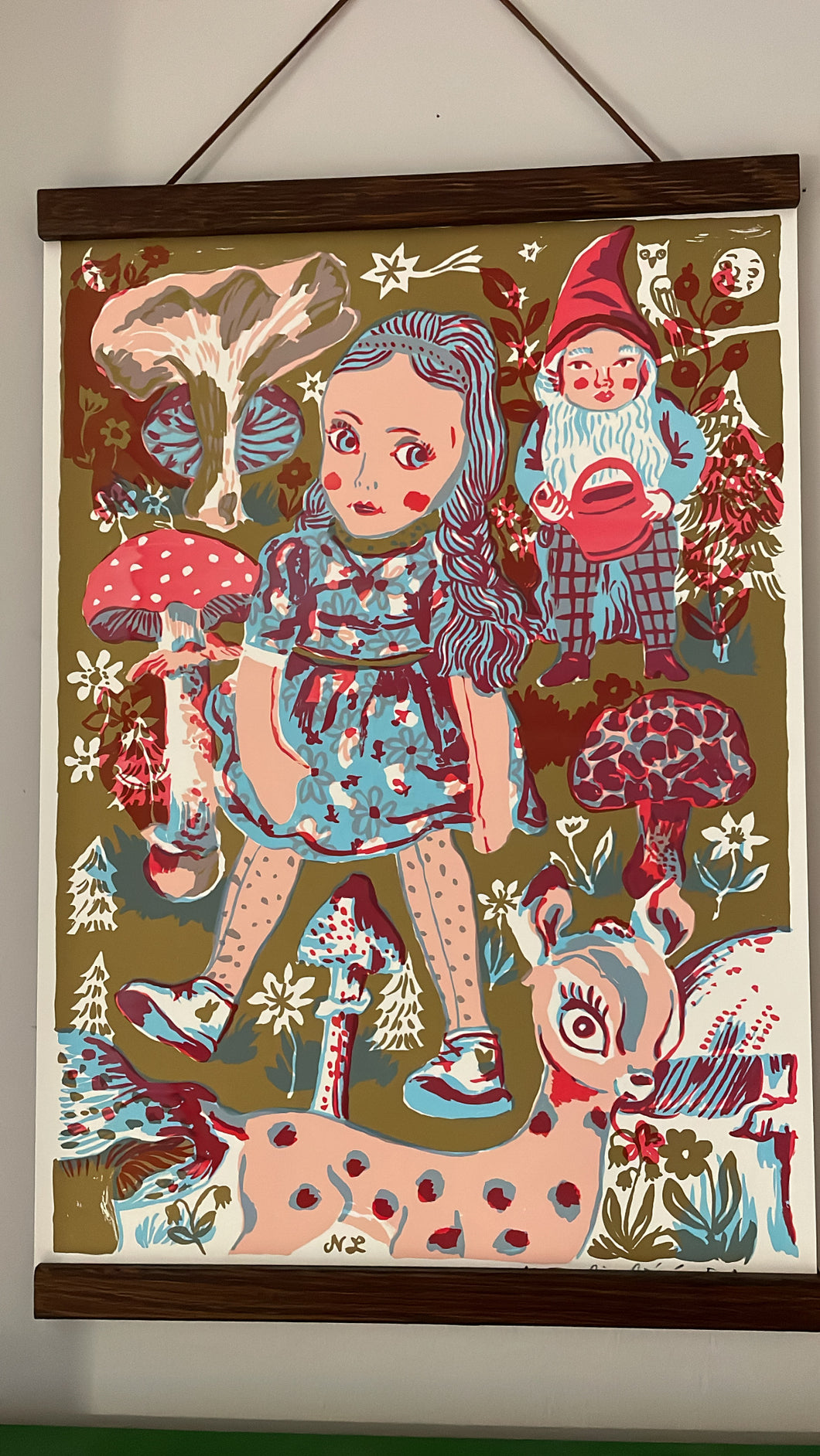 Girl Doll Print #2 -  Nathalie Lete