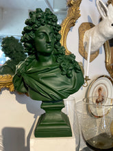 Load image into Gallery viewer, Green King Louis XIV Bust
