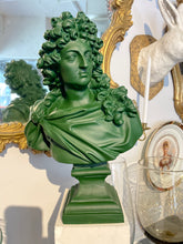 Load image into Gallery viewer, Green King Louis XIV Bust
