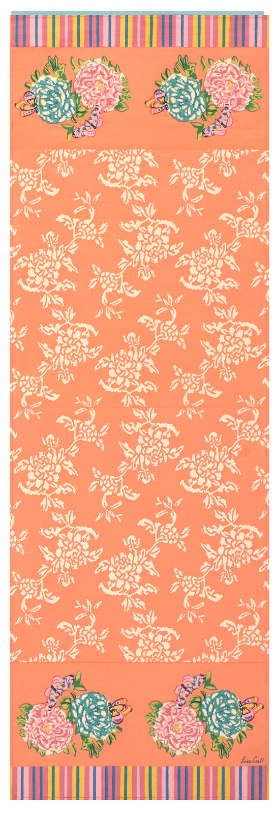 Kandem Queen Peach - Table Runner Lisa Corti