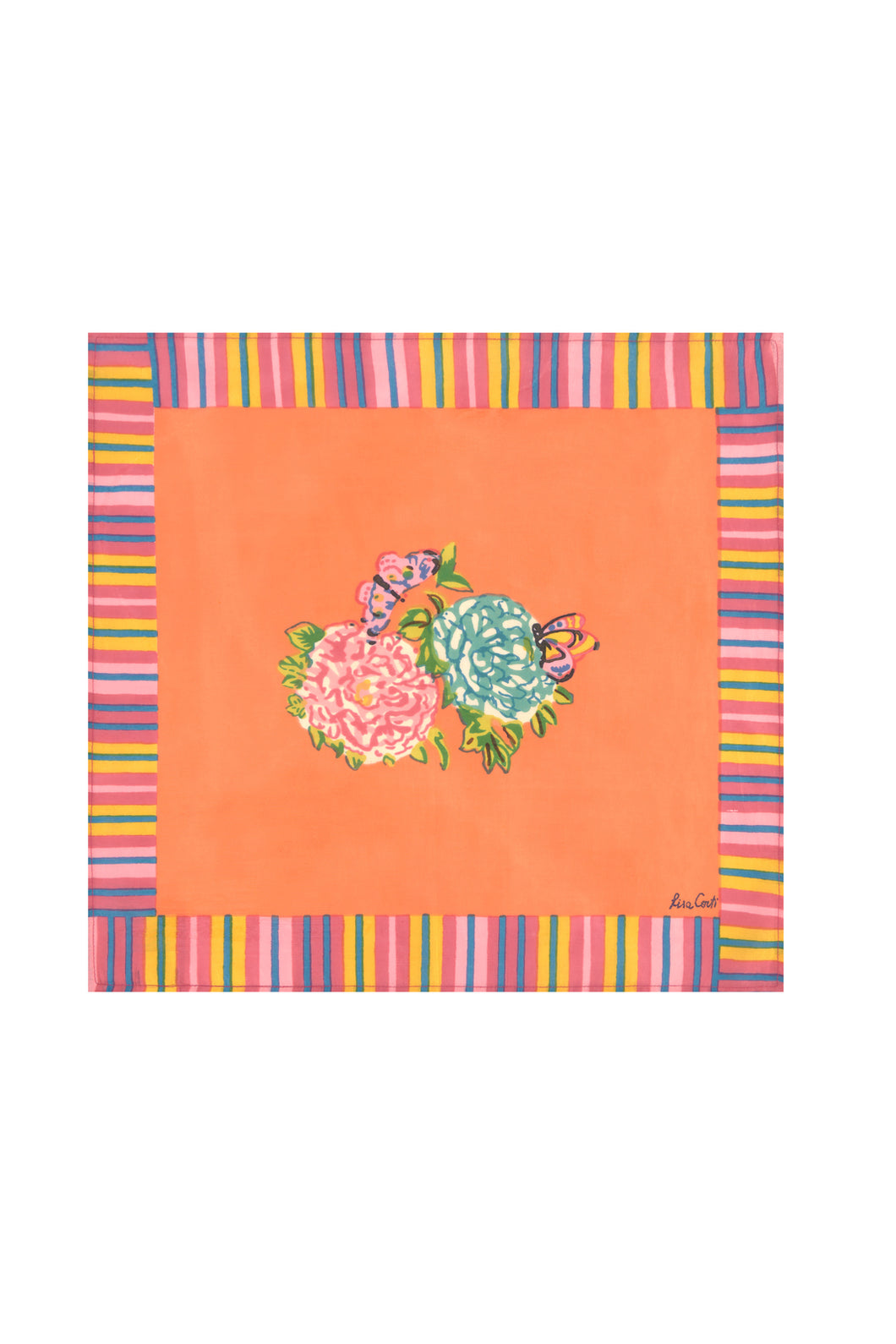 Kandem Queen Peach Napkins - Lisa Corti