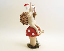 Load image into Gallery viewer, Snail Child On Mushroom - Vintage by Crystal
