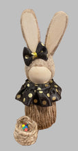 Load image into Gallery viewer, Swedish Bunny in Black Dress
