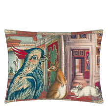 Load image into Gallery viewer, In The Library Sepia Cushion - John Derian
