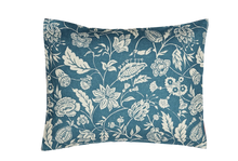 Load image into Gallery viewer, Indienne Blue Small Cushion - Antoinette Poisson
