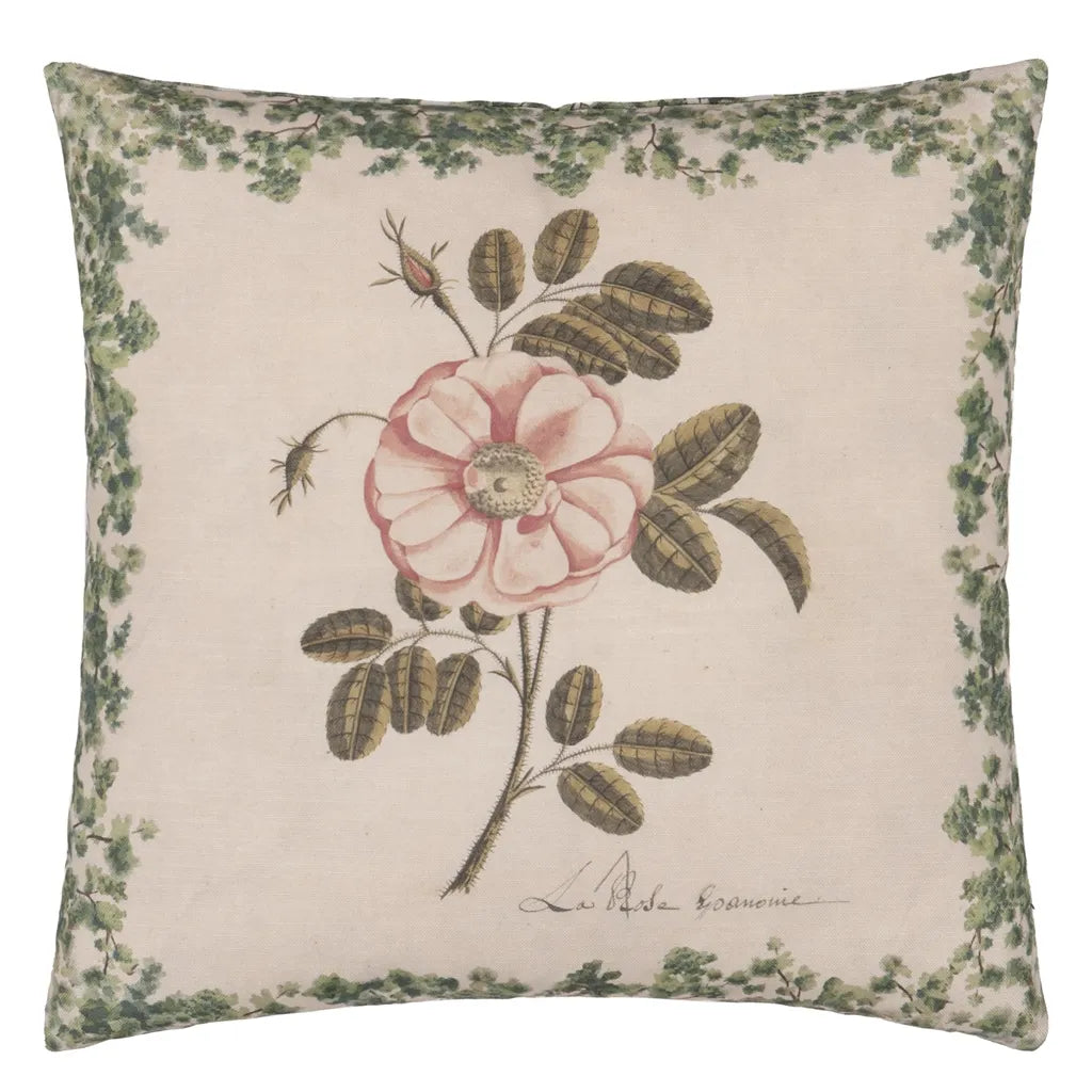 La Rose Cushion - John Derian