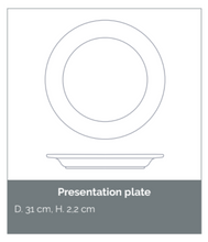 Load image into Gallery viewer, ASAP Large Dinner / Presentation Plate - Bora Bora
