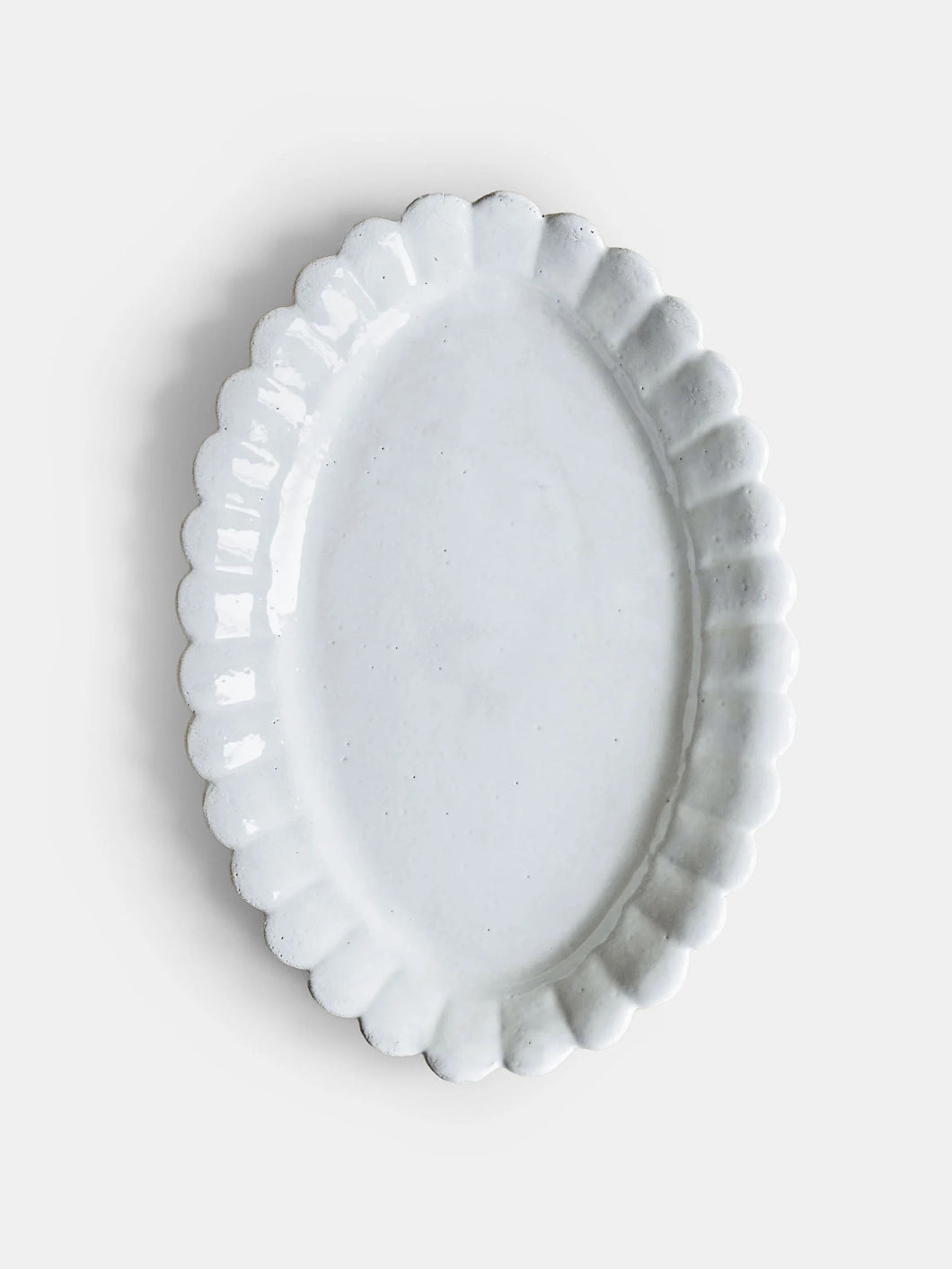 Marguerite Oval Platter - Astier de Villatte