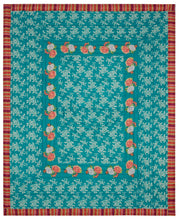 Load image into Gallery viewer, Kandem Queen Sea Green Quilt 220 x 270 - Lisa Corti
