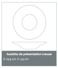 Load image into Gallery viewer, Hollow Charger Presentation Creuse
