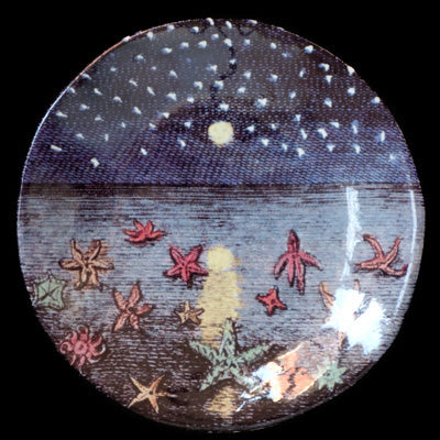 Small Starfish & Starry Night Plate - Astier de Villatte: Exclusive Pre-Order Item